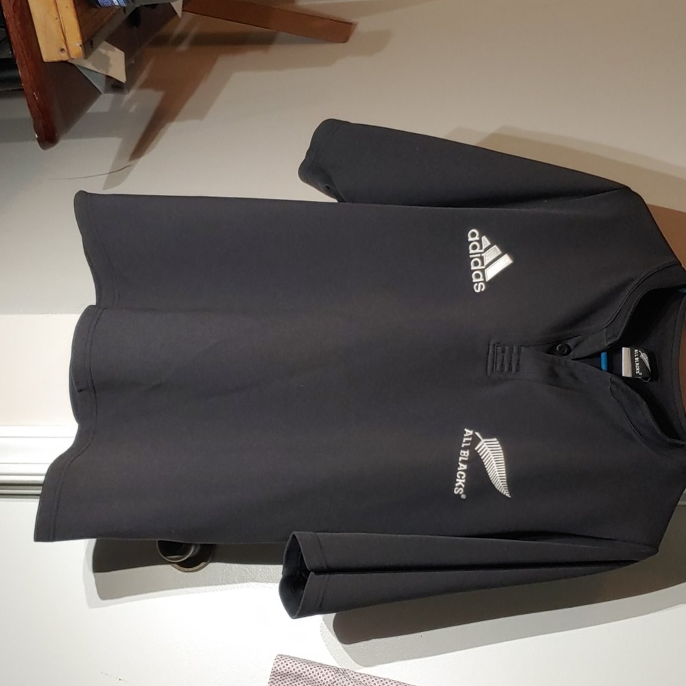 Adidas NZ All Blacks jersey rugby